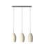 Luminaire suspendu linéaire à 3 lumières pour îlot de cuisine Kepley