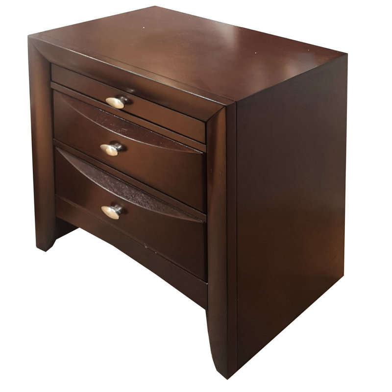 Grande table de chevet avec rangement pour la chambre à coucher: élégante et pratique avec tiroir