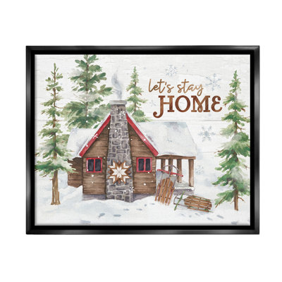 «Cozy Winter Cabin Expression» par Courtney Morgenstern sur