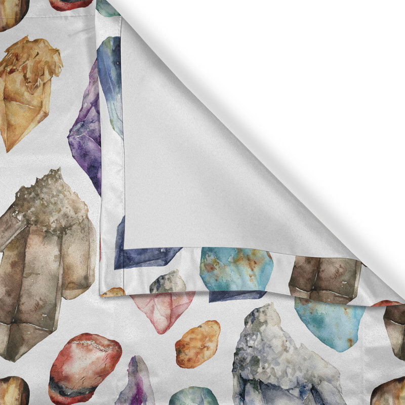 Semi Sheer Curtain Pair