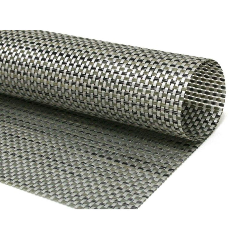 Napperon en vinyle Metroweave®, Argent, 13 po x 14 po