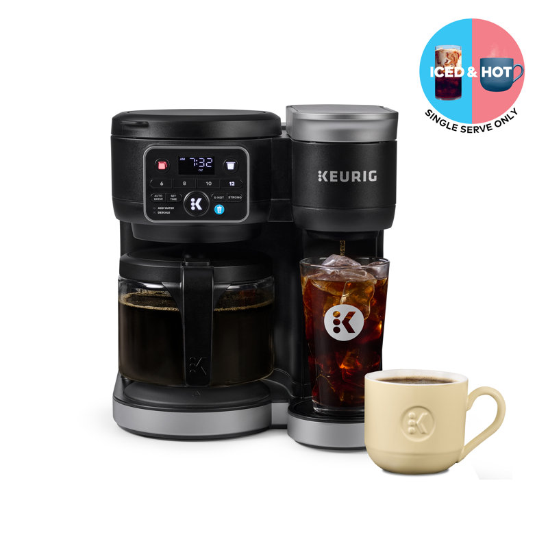 drip coffee keurig coffee pot and single cup