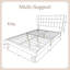 Upholstered Bed Frame with Headboard-136493334