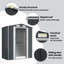 Galvanised Steel Apex Garden Shed-1774633332-1774633333