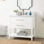 Ensemble de meuble-lavabo simple 36 po avec lavabo encastrable ovale Robertson-75247233-75247236-75247237