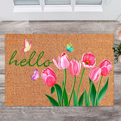 Paillasson Spring Welcome Coir