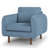 Leno Upholstered Armchair-709775868