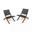 Ensemble de 2 chaises pliantes