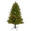 Lighted Artificial Spruce Christmas Tree-908320124