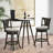 Arshon Swivel Upholstered Counter Stool-1573974403