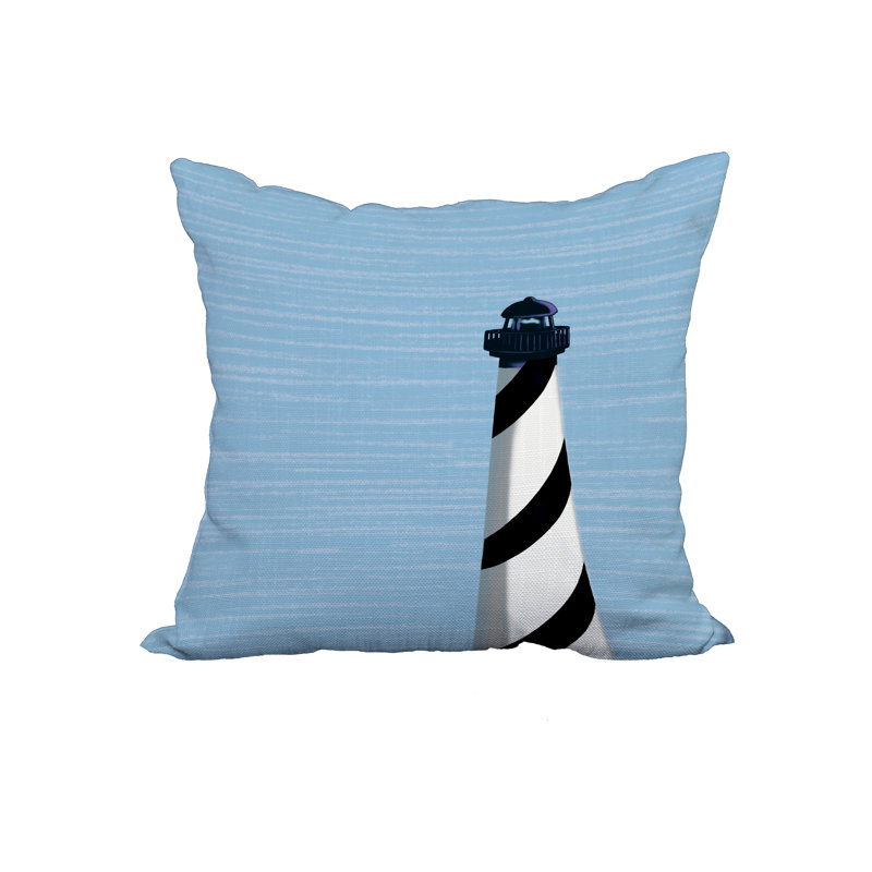 Nautical Reversible Throw Pillow, 20" x 20"