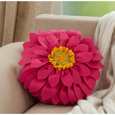 Housse et insert de coussin décoratif Fleur De Jardin