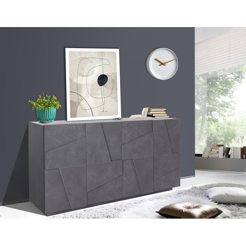 Longford 162.4 Cm Wide Sideboard, Grey