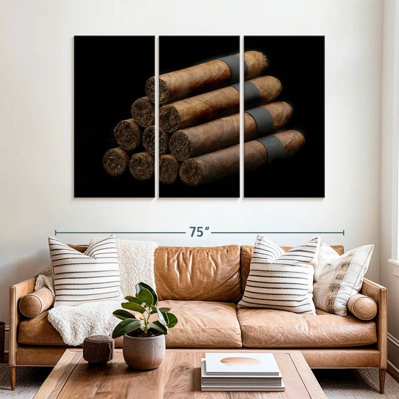 Senne Robusto Cigar Pyramid, 42" H x 65" W