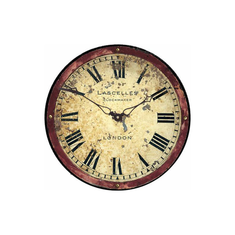 Pub Wood Wall Clock