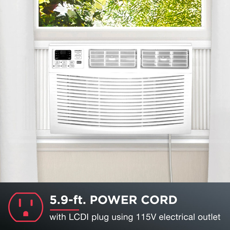 Climatiseur de fenêtre 15 000 BTU 115 V avec télécommande Amana, 15 000 BTU