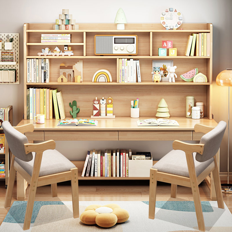 Table de bureau pour enfants, Naturel