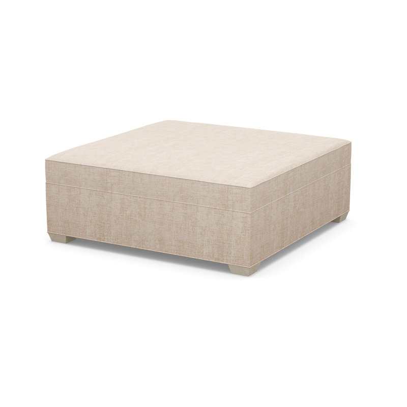 Square Ottoman, 9637-77, Sandstone