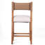 Rustic Bar Stool,Solid Wood Frame