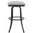 Swivel Upholstered Counter Stool with Metal Frame-48366674-48366677-27796883