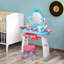 Coiffeuse pour enfant avec miroir Gaudy