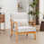 Velours côtelé beige sélectionné