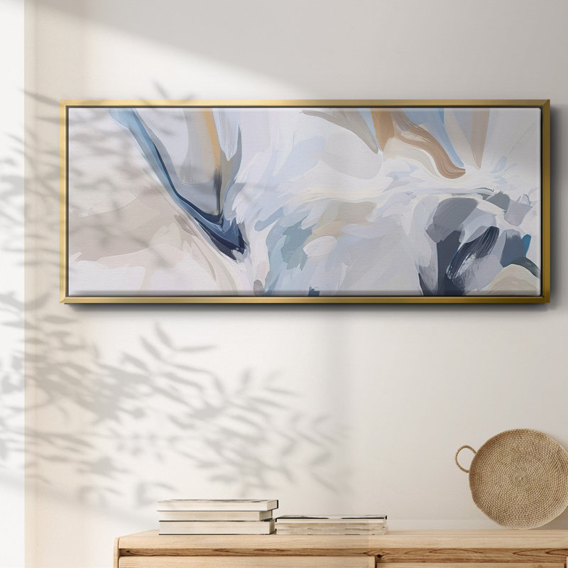 Fresh Air II- Framed Canvas, 20" H x 50" W