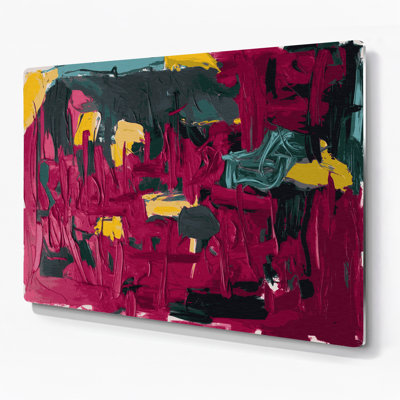 Neo Expressionism 99 Black Metal Wall Art