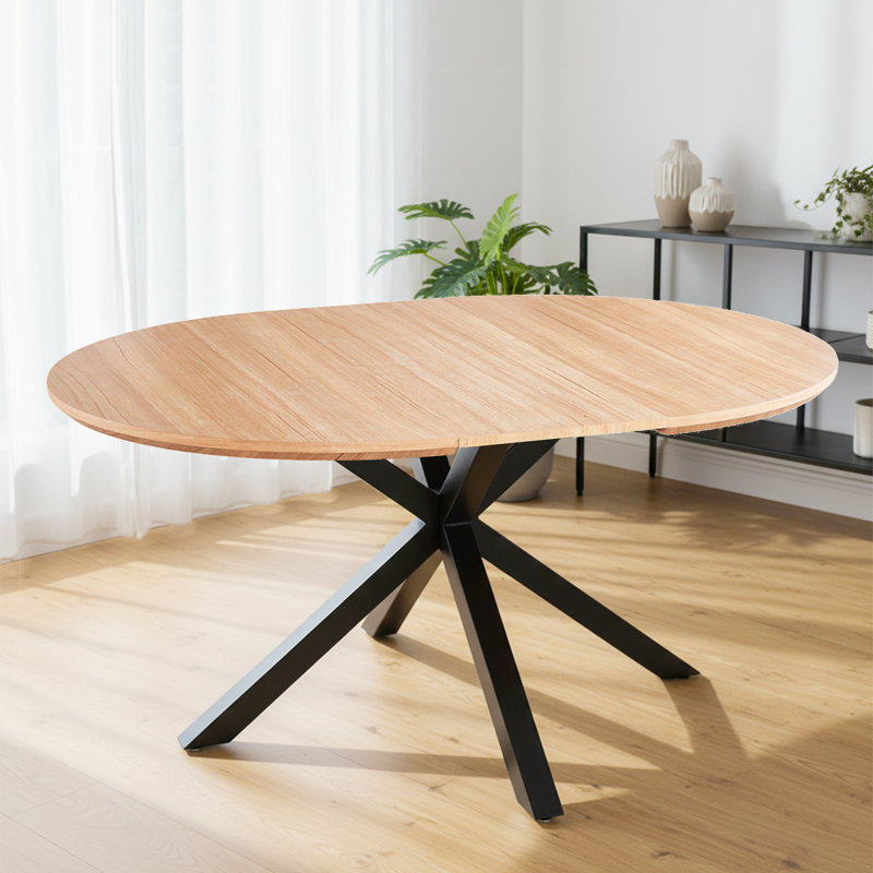 Table de salle à manger extensible 47,2 "-63" pour 4-6