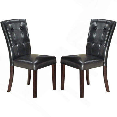 Ensemble de 2 chaises d'appoint Modern Parson