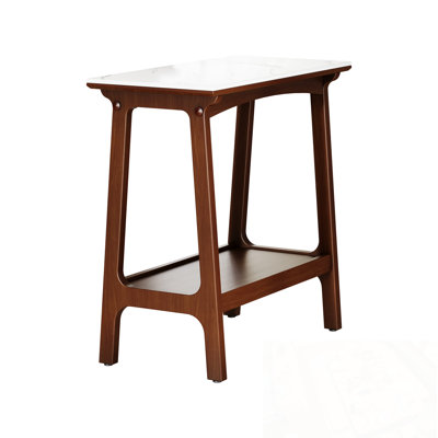 Narrow Slate Jaliyah with Storage Shelf