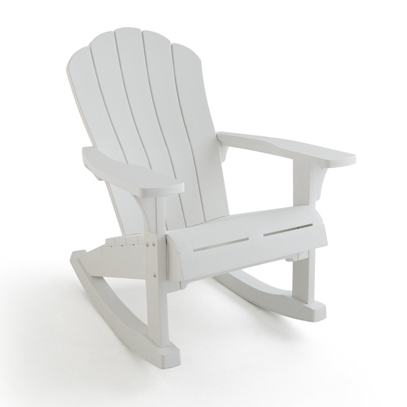 Chaise berçante Kir Everest Adirondack, Blanc