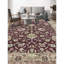 Tapis rouge noué à la main de haute qualité