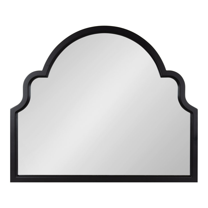 Westin Wood Mirror, Black, 30" x 36"