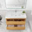 Ensemble de meuble-lavabo simple mural 42 po Azden-1933910737