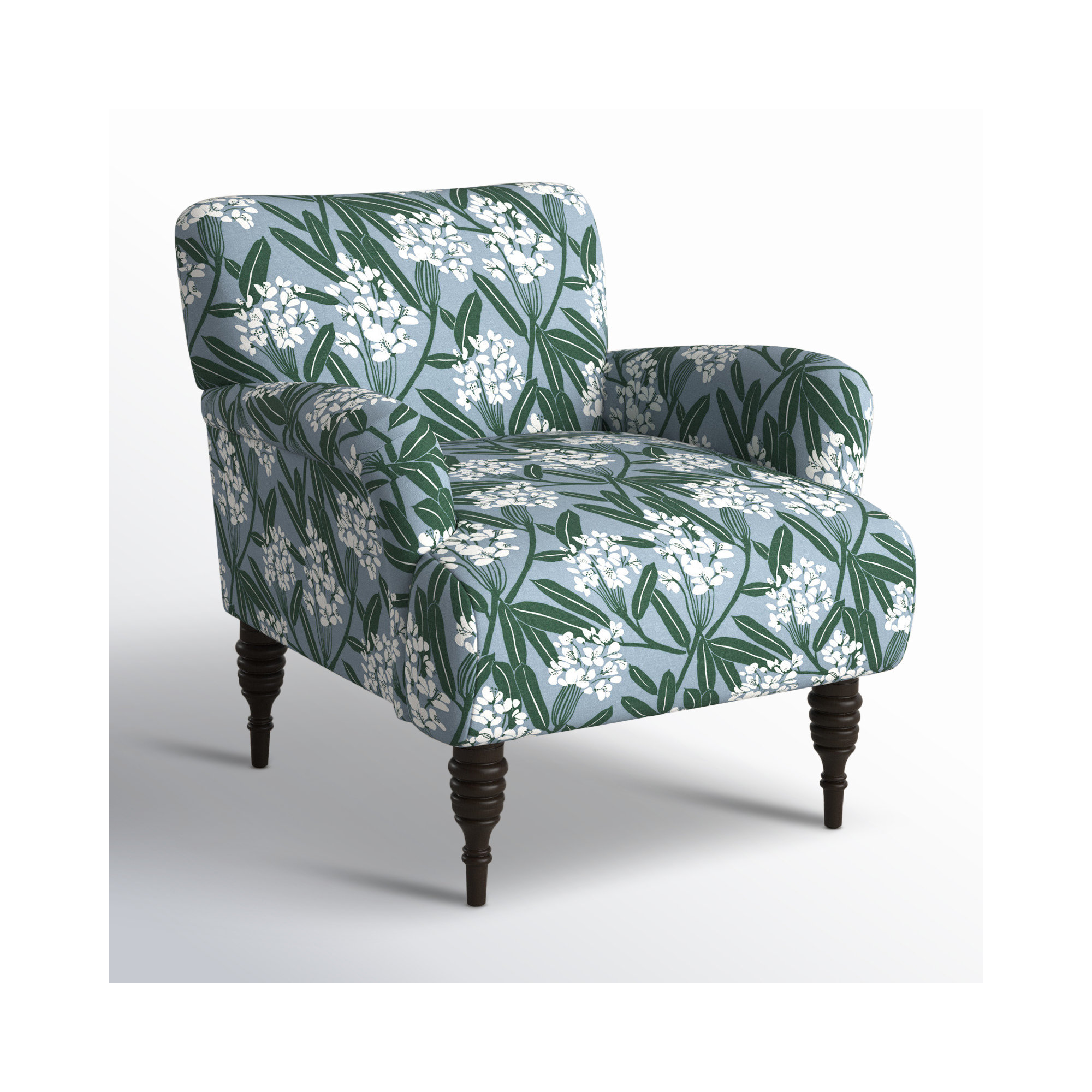 Allura Upholstered Armchair, Providence Dusty Blue