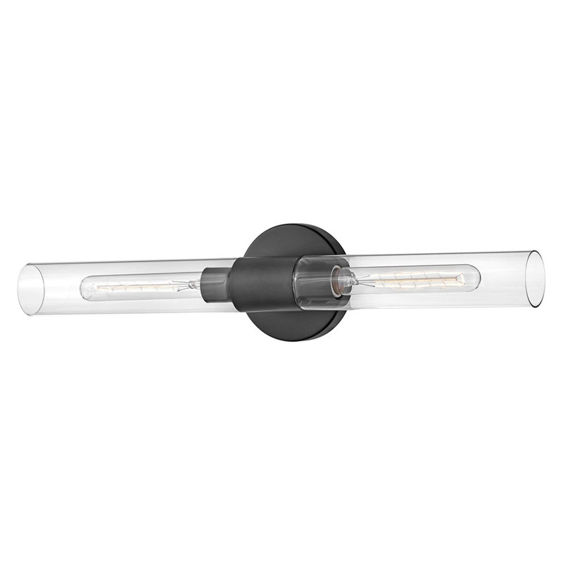 Shea 2 - Light Dimmable Bath Bar, Black