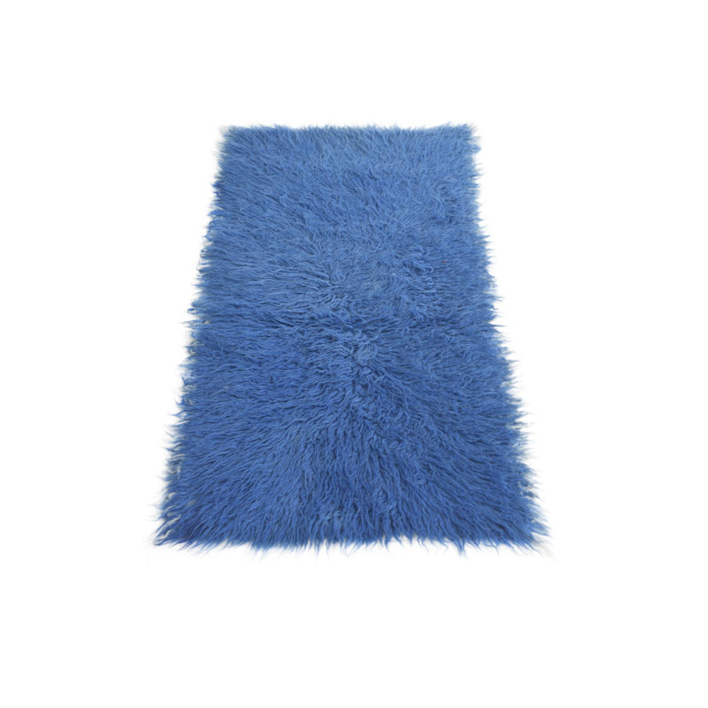 Tapis de couloir bleu Julian