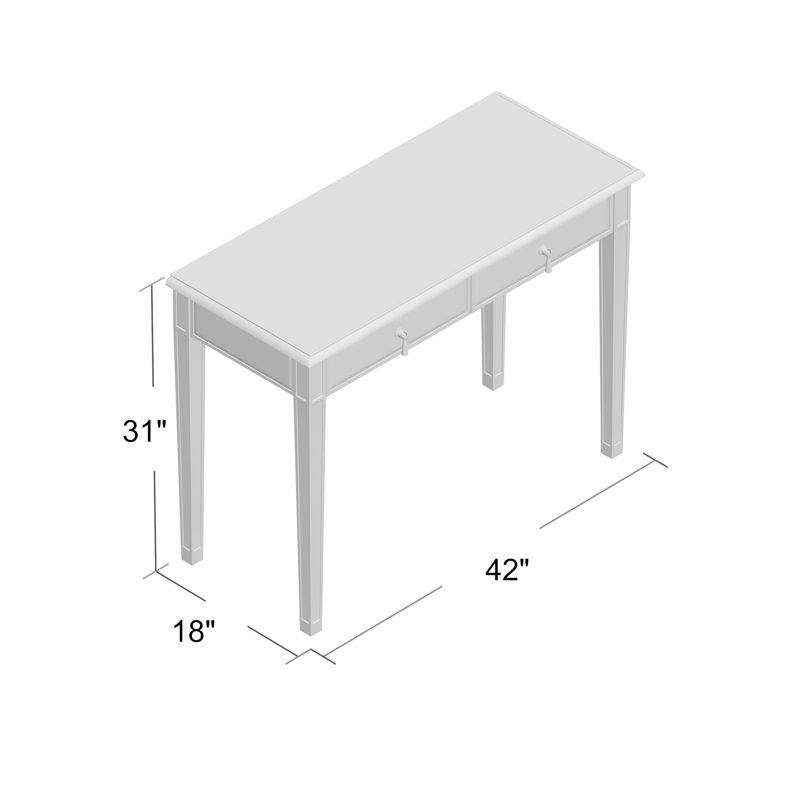 Barefield Vanity, Silver