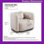 Mobilier de salon 1 place Boucle