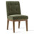 19.5" Seat Height Tweed Upholstered Kitchen Dining Chair-309621536