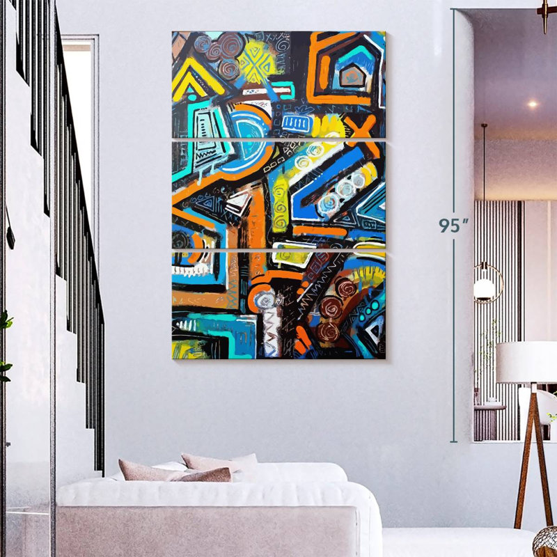 Avery Broken Vessel, 74" H x 48" W