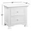 Table de chevet 2 tiroirs Imina-35984889