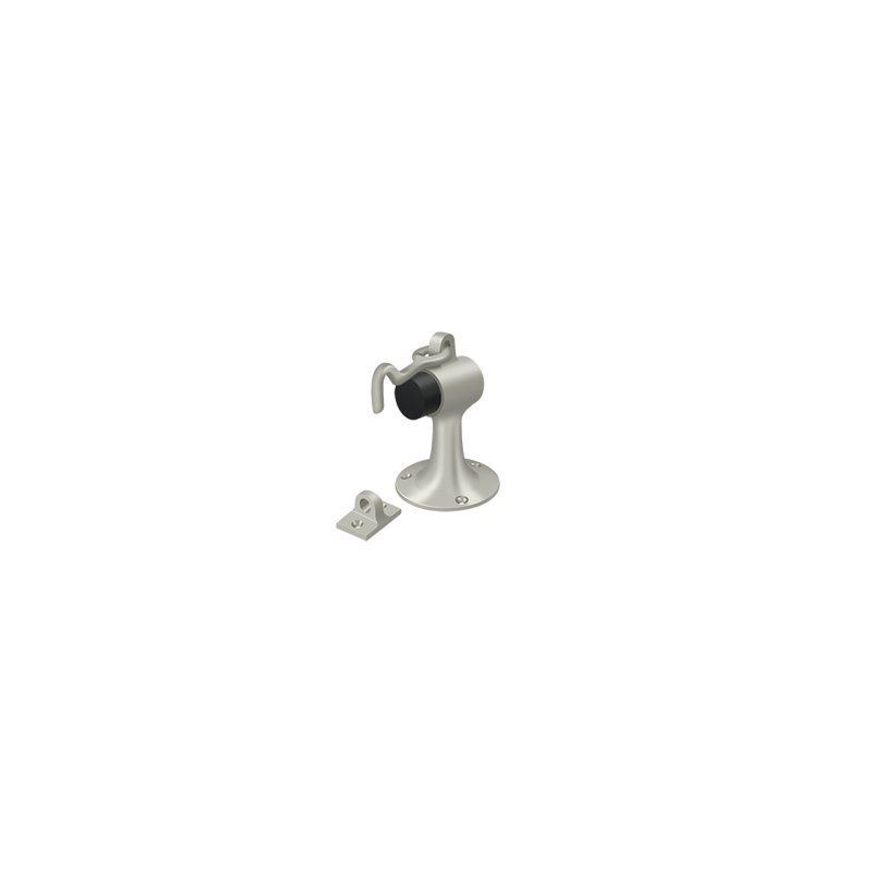 Door Stop, Brushed Nickel