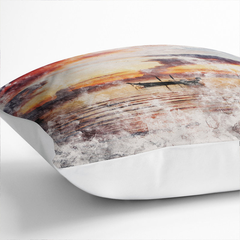 Square Cushion, White, 40cm H x 40cm W x 15cm D