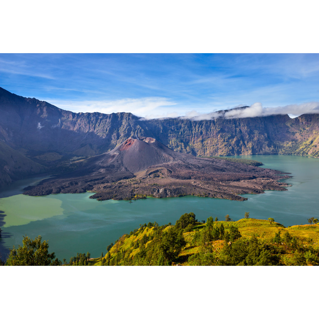 Berg Rinjani von Benedek - Druck