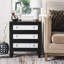 Commode décorative à 3 tiroirs en miroir-25359501