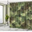 Ensemble de rideau de douche + crochets-44329034