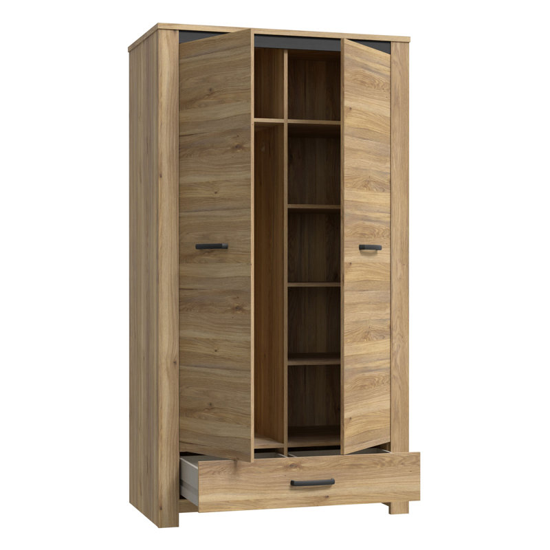 2 Door Manufactured Wood Wardrobe