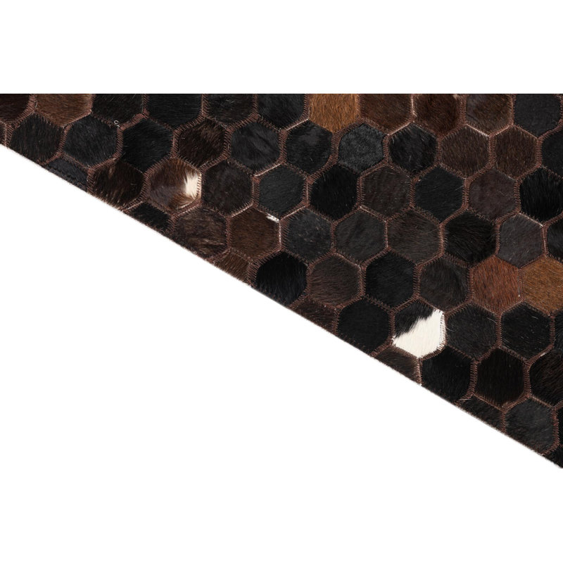 Tapis brun Juliana